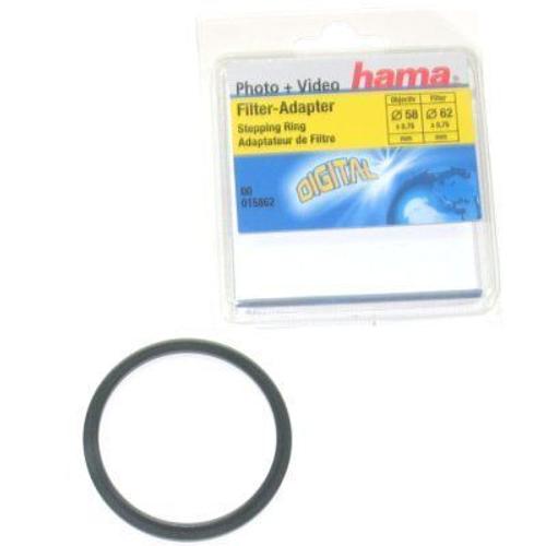 Hama Filter-adaptor Obj. 62 at Fil. 58 16258