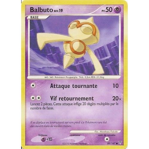 Balbuto Niv.19 - Vainqueurs Supremes - 50 Pv 89/147