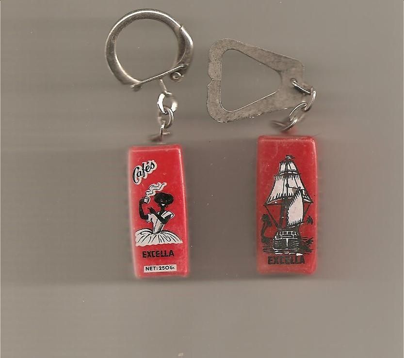 Porte-Clef Café Excella Boite Rouge