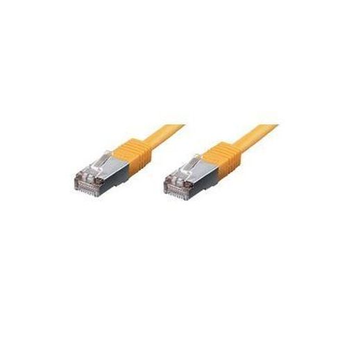 equip - Cordon de raccordement - RJ-45 (M) pour RJ-45 (M) - 20 m - SFTP - CAT 6 - sans halogène, moulé, bloqué - jaune