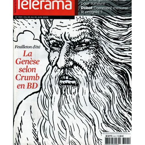 Télérama  N° 3101 : La Genèse Selon Crumb En Bd.