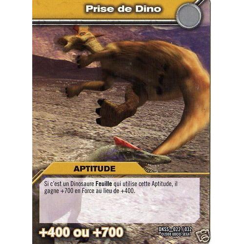 Dinosaur King Prise De Dino 022/032 +400 +700