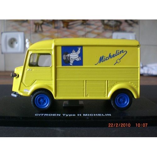 Les Petits Utilitaires Français Citroën Type H Michelin - 1/43-Atlas