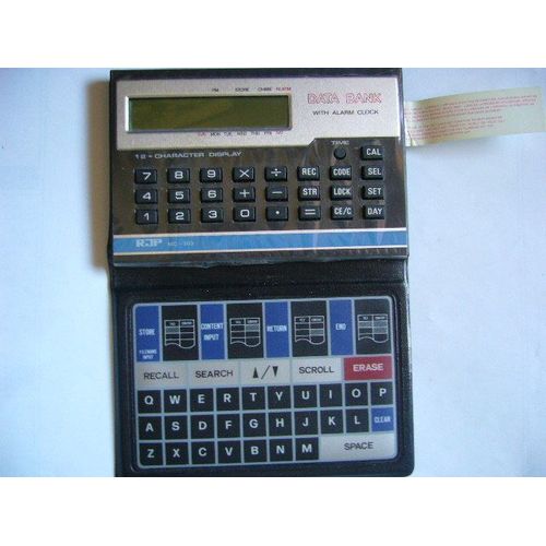 MJP MC-3 Data Bank - Calculatrice micro-ordinateur
