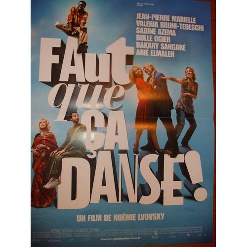 Faut Que Ça Danse ! Affiche Du Film De Noémie Lvovsky - 54 X 40 Cm