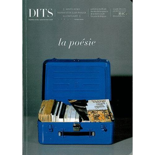 Dits N° 13, Automne-Hiver - La Poésie