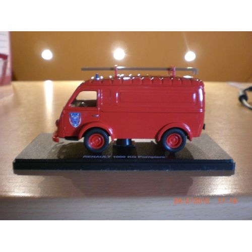 Les Petits Utilitaires Français Renault 1000 Kg Pompiers - 1/43-Atlas