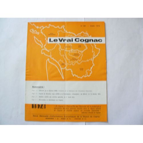 Le Vrai Cognac  N° 281 : Le Vrai Cognac