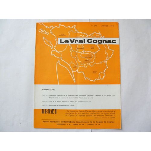 Le Vrai Cognac  N° 279 : Le Vrai Cognac