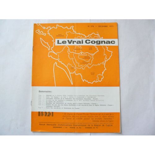 Le Vrai Cognac  N° 278 : Le Vrai Cognac
