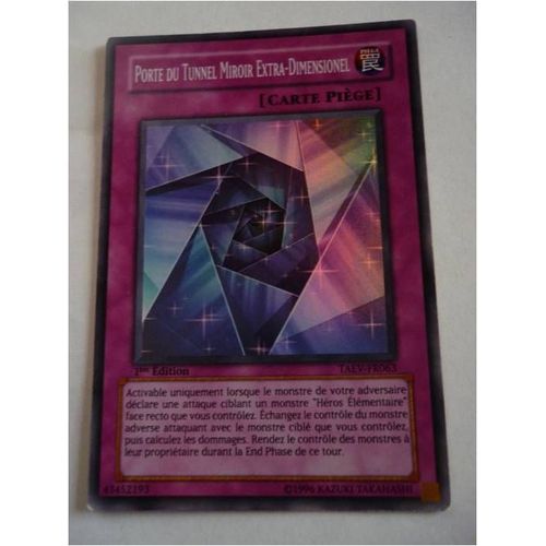 Yu-Gi-Oh! - Porte Du Tunnel Miroir Extra-Dimensionnel Taev-Fr063, Super Rare