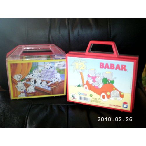 Lot De 2 Puzzles Cube