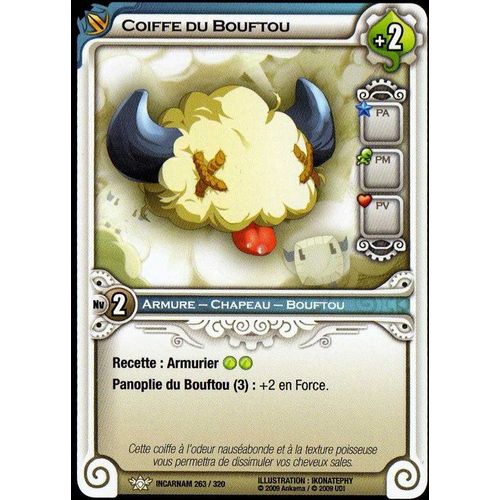 Wakfu Tcg - Coiffe Du Bouftou (Rare) N°263/320