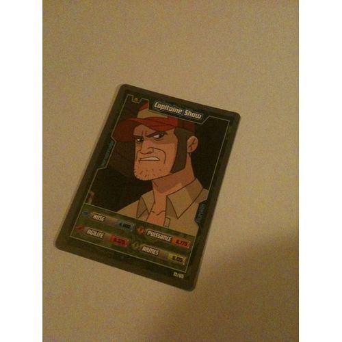 Carte Ben 10, Humain Capitaine Shaw , 12/65