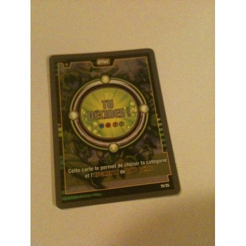 Carte Ben 10, Effet 19/25