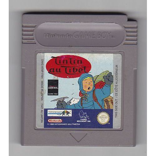 Tintin Au Tibet Game Boy