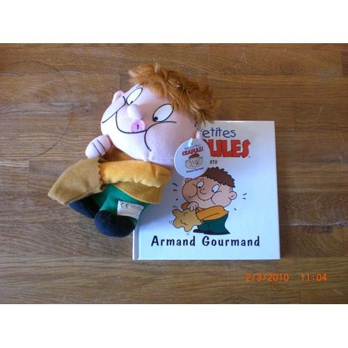 Les Petites Crapules Armand Gourmand - Lot  Peluche + Livre Éditions Atlas