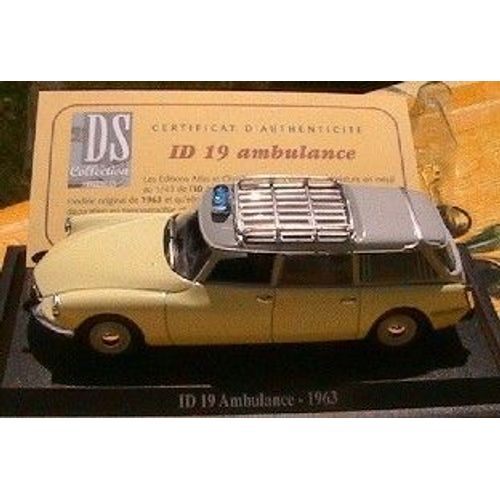 Citroen Id 19 Ambulance Break 1963 Norev Atlas 1/43 Rescue-Norev