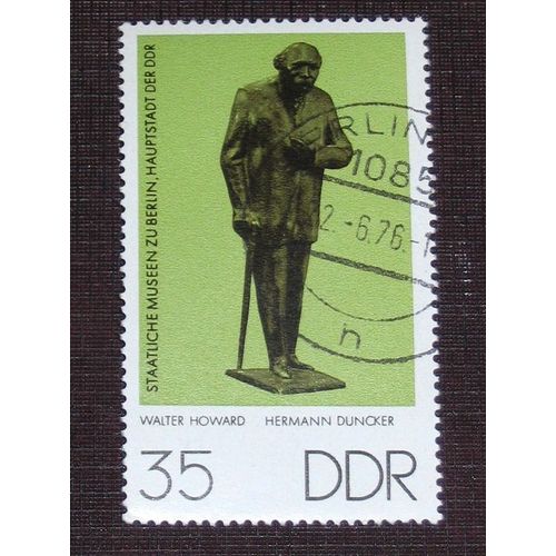 Allemagne Rda Ddr N° 1820 Oblitéré, 35p « Bronze Du Musée De Berlin »