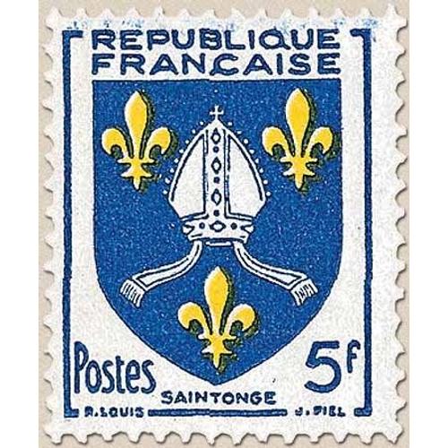 1954 Armoirie Saintonge Yvert 1005