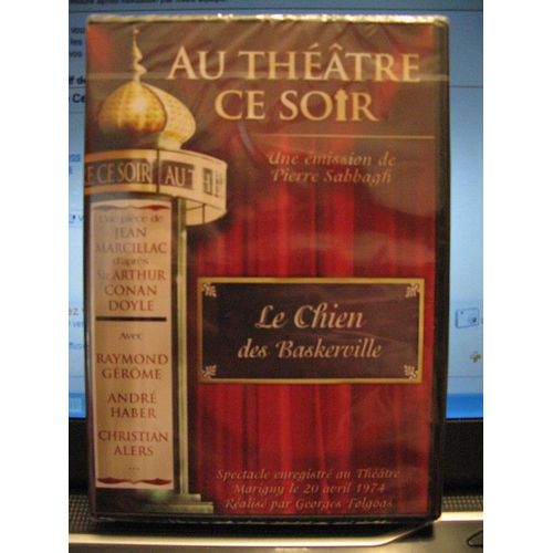 Au Theatre Ce Soir "Le Chien Des Baskerville"