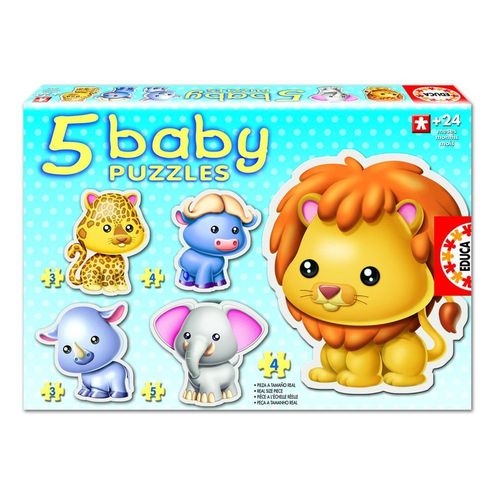 Educa Baby Puzzles Grands Animaux