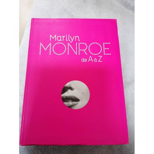 Livre Marilyn Monroe De A À Z