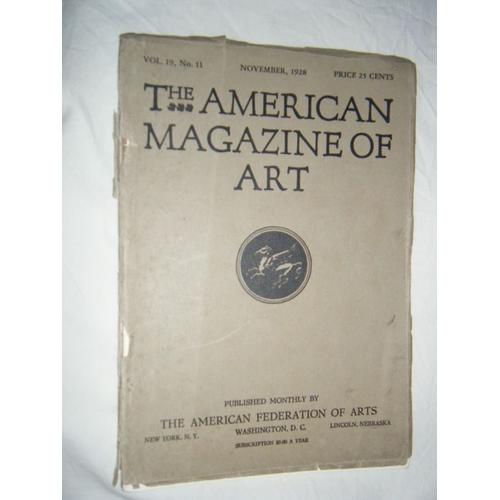 The American Magazine Of Art  N° 11 : Eposition Internationale De Céramique D'art