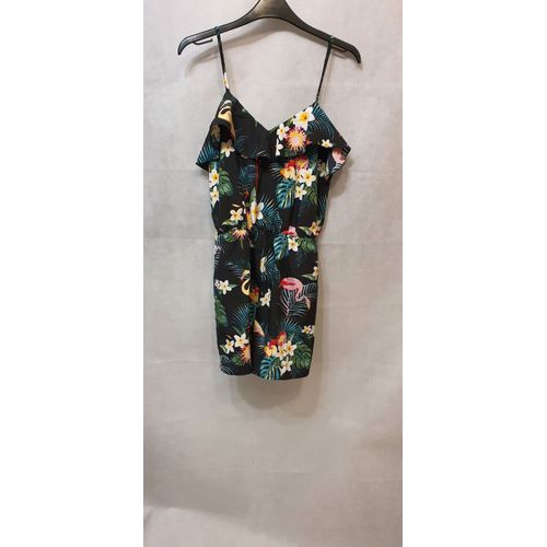 Combishort Multicolore Tropical Femme Mg Monogram Paris Taille L