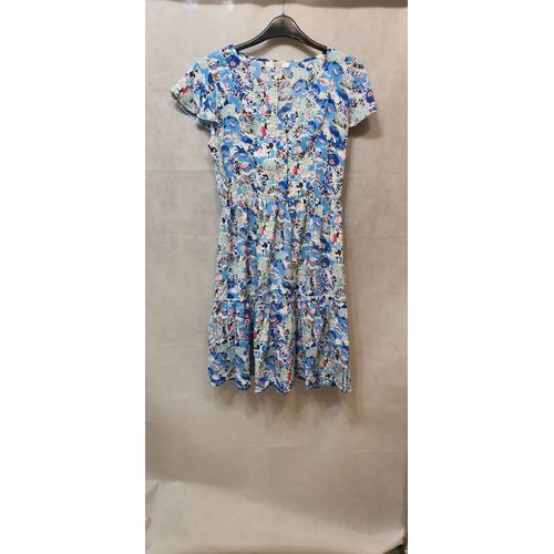 Robe Bleu D'ete Femme Mg Monogram Paris Taille M