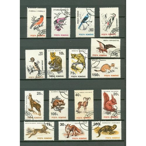 Roumanie - Animaux De La Foret. (1)