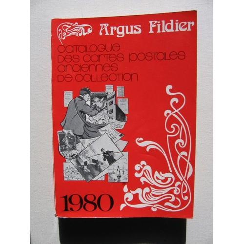 Argus Fildier Catalogue Des Cartes Postales Anciennes 1980
