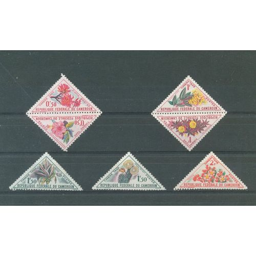 Cameroun - Fleurs - 1963.