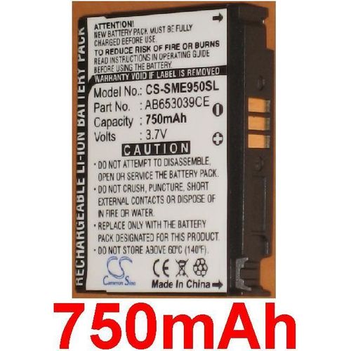 Batterie Compatible Pour Samsung Sgh-L170 - L170e - L170i - L170v