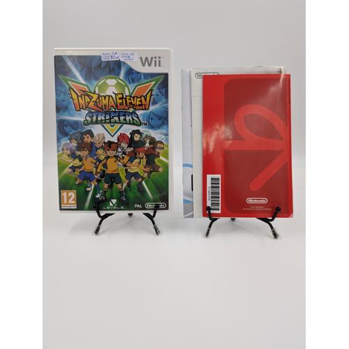 Jeu Nintendo Wii Inazuma Eleven Strikers En Boite, Avec Notices + Vip Grattés (Manque La Notice Principale Du Jeu)(Notices Pliées)