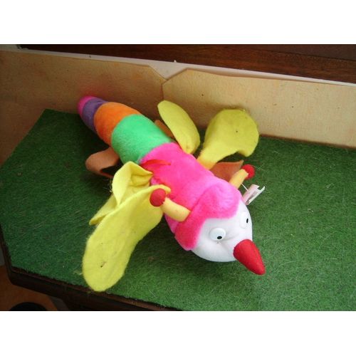 Peluche Insecte Multicolore 37cm De Long