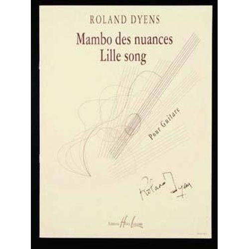 Mambo Des Nuances Et Lille Song Guitare