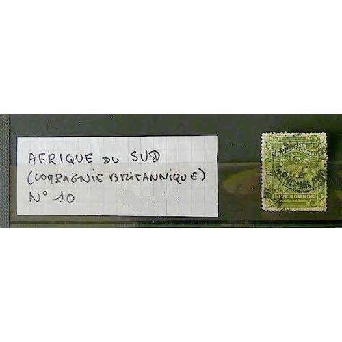 Afrique Du Sud (Compagnie Britanique) 1 Timbre Oblitéré
