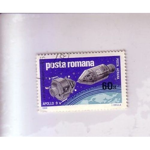 Apollo 9  , Timbre De Roumanie 1969