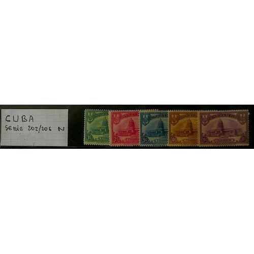 Cuba Serie Complete Neuve Sans Trace De Charniere
