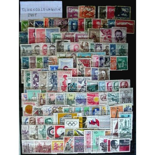 Tchecoslovaquie  230 Timbres