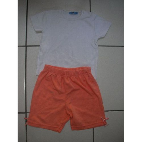 Ensemble Vêtement Bob Et Julie T-Shirt + Short 18 Mois