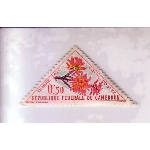 Cameroun , Erythrine , Timbre Taxe De 0,50 F
