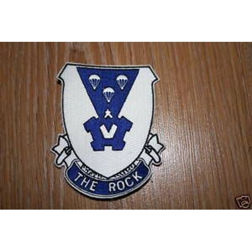 Insigne Tissu 503 Regiment De Division Airborne Us The Rock