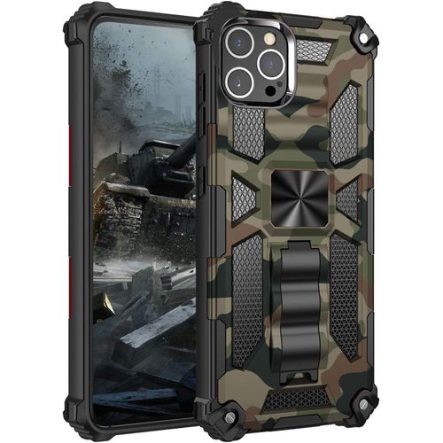 Coque Compatible Avec Iphone 15 Pro Max 6.7,[5 Fois Qualite Militaire Anti- Chute Protection ],Pour Coque Iphone 15 Pro Max 6.7 Coque £¿Produit£©-Armee Verte