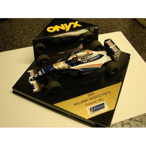 Williams-Renault Fw16 Damon Hill Onyx N°203-Onyx