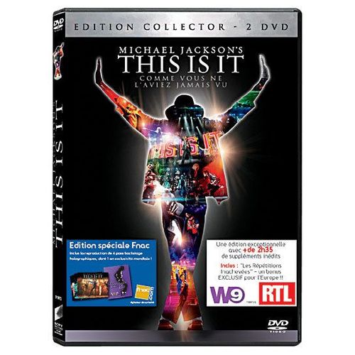 Michael Jackson: This Is It - Edition Collector 2 Dvd - Edition Spéciale Fnac
