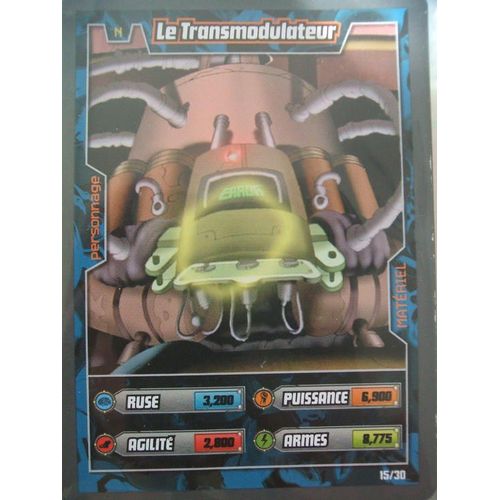 Carte À Jouer Ben 10 Alien Aventures : Personnage Matériel Le Transmodulateur 15/30