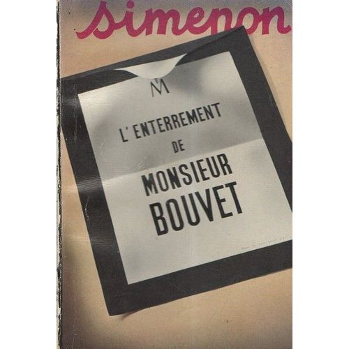 L'enterrement De Monsieur Bouvet