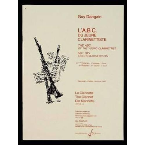 L'abc Du Jeune Clarinettiste